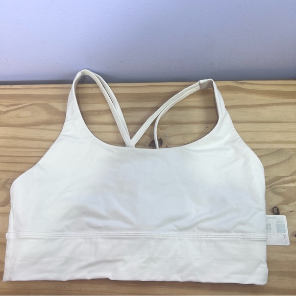 Lululemon Energy Longline Bra - white - 10 - NWT - Picture 2 of 14